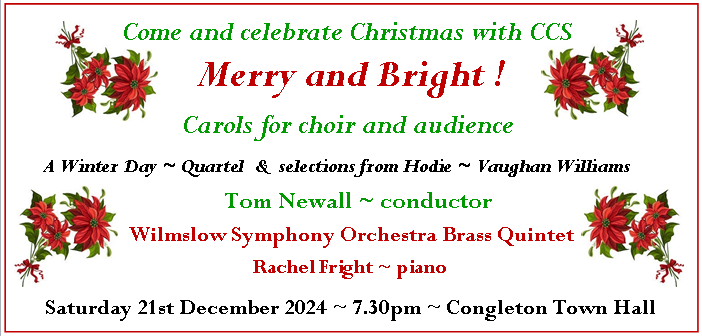 Choral Society Christmas Concert with brass quintet