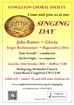 Singing Day: Rutter's Gloria
