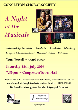Choral Society: A Night at the Musicals