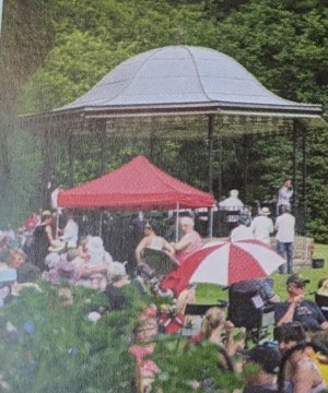 Community Choir Singing in the Park