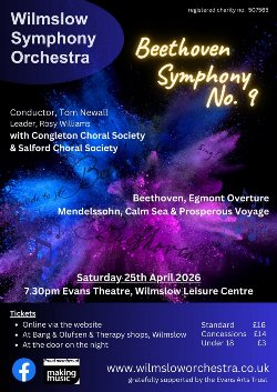 Choral Society: Beethoven Symphony No 9 'Choral'