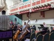 Rehearsal with Tom Newall and Lauryna Sableviciute