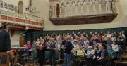 The rehearsal in the Town Hall 2