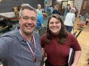 Tom Newall and Phoebe Wright