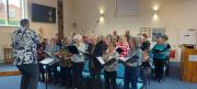 Tom conducting the first song